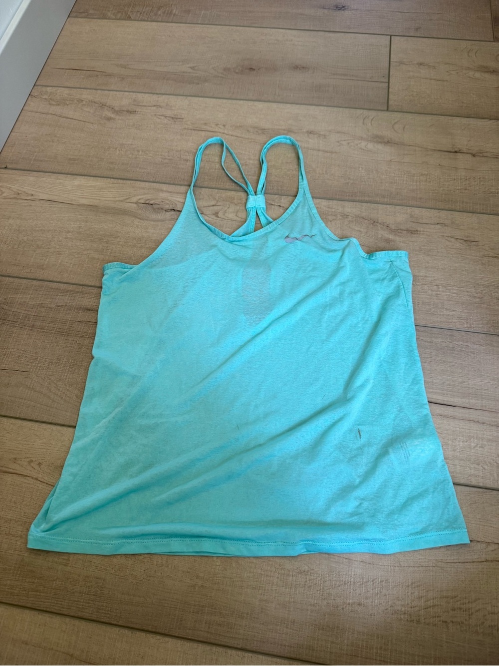 Nike Light Blue Strappy Women's Tank Top